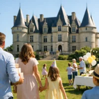 chateau pour anniversaire en famille