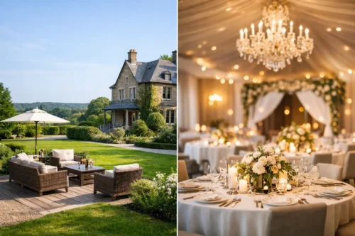Domaine privé ou salle de réception : que choisir ?