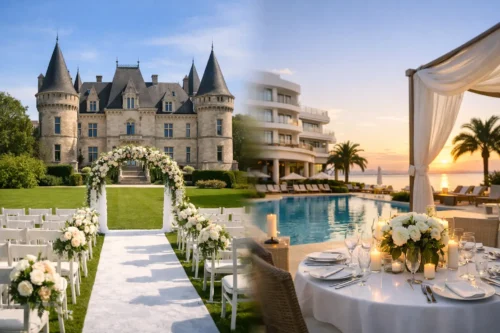 Château ou hôtel pour mariage, que choisir ?