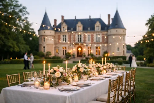 Organiser un dîner anniversaire au château
