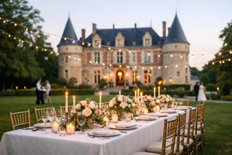 Organiser un dîner anniversaire au château