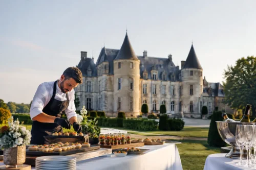 Peut-on apporter son traiteur dans un château ?