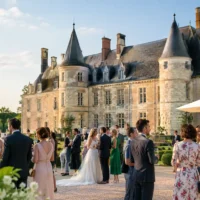 Accueillir des invités pour des noces au château