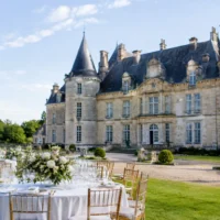 Équipements de mariage résidentiel au château