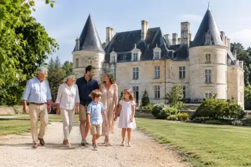 Un séjour multigénérationnel réussi au château
